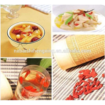 Valor medicinal, comestible y saludable de Ningxia Bayas secas de Goji, vid de matrimonio chino, Níspero rojo, wolfberry chino, Gouqizi